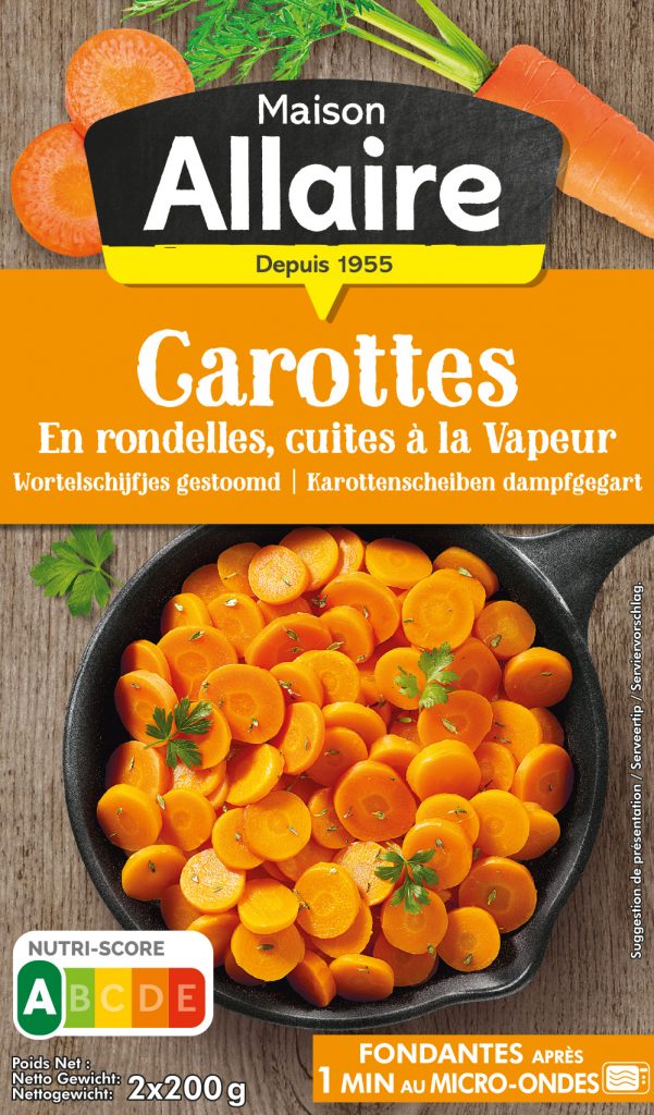 Carottes en rondelles