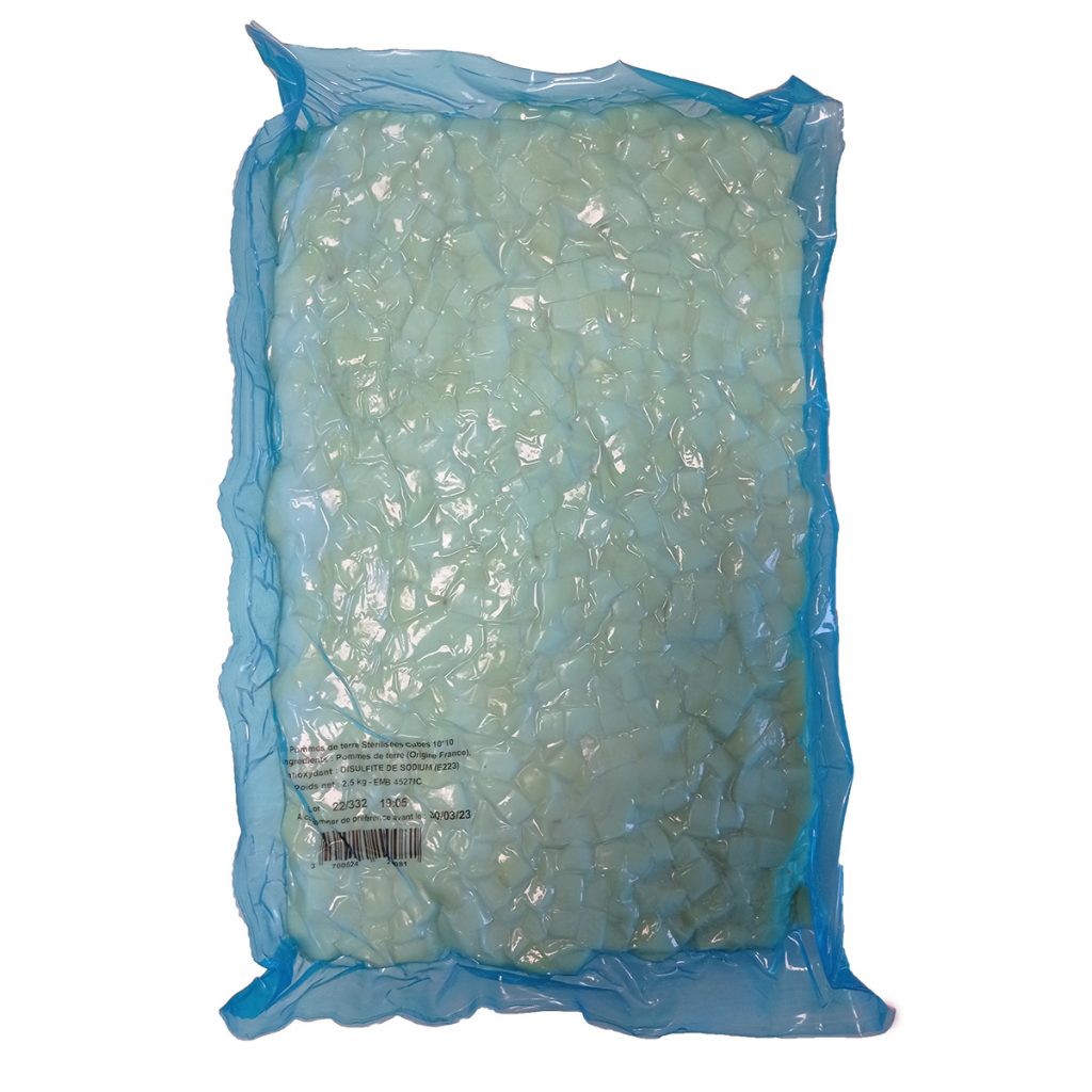 Pommes de terre en cubes stérilisées 2,5 kg