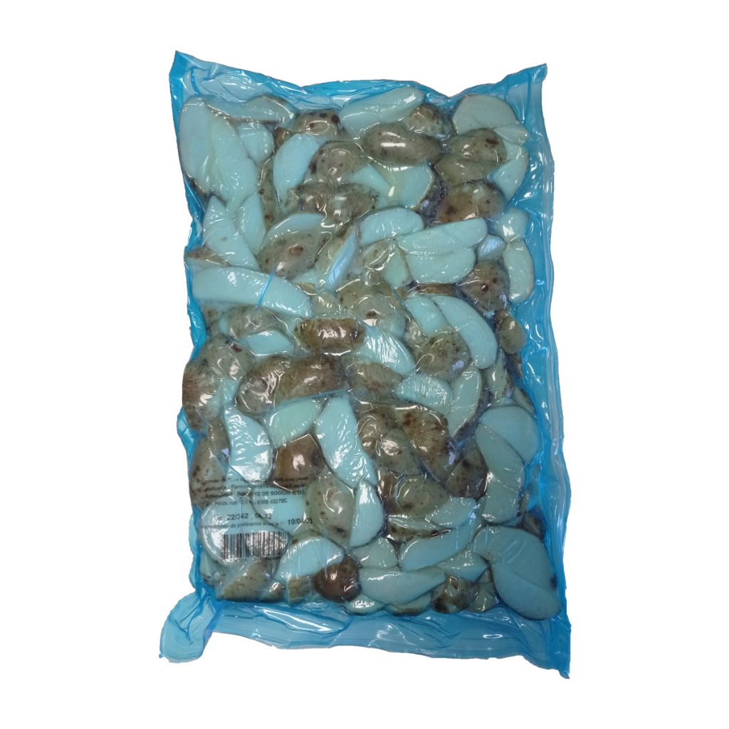 Pommes de terre en quartiers avec peau pasteurisées 2,5 kg